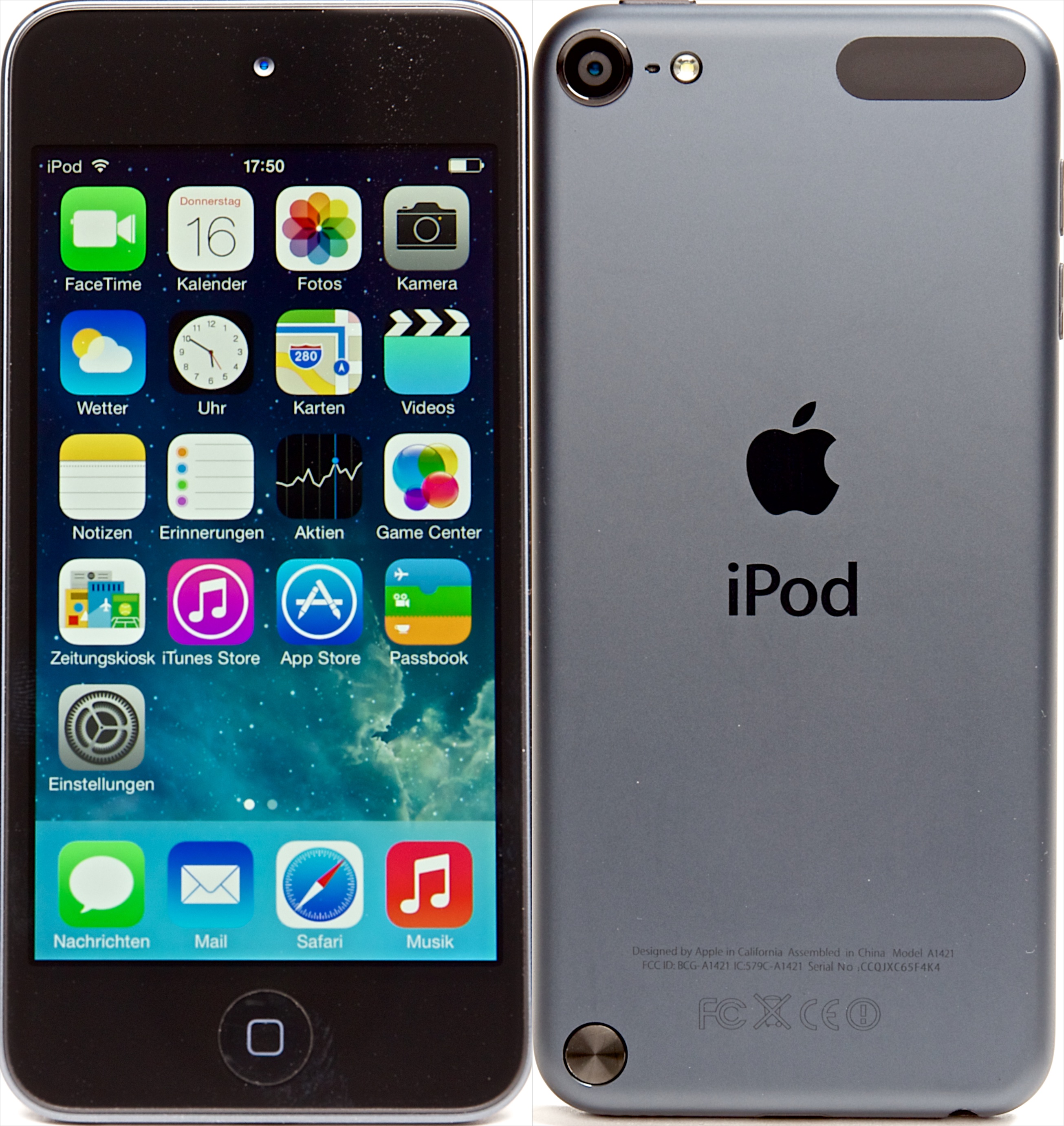 Custodia Per IPod Touch 7/6/5 Con Motivo Ananas - TPU Morbido Trasparente, Antiurto, Bordi Rialzati