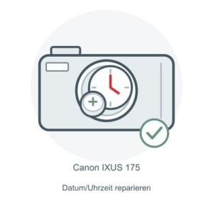 Canon IXUS 175 Datum-/Uhrzeitpufferung reparieren – Reparatur-Icon