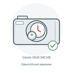 Canon IXUS 240 HS Datum-/Uhrzeitpufferung reparieren – Reparatur-Icon