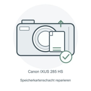 Canon IXUS 285 HS Speicherkartenschacht reparieren – Reparatur-Icon