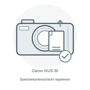 Canon IXUS 30 Speicherkartenschacht reparieren – Reparatur-Icon