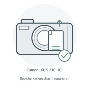 Canon IXUS 310 HS Speicherkartenschacht reparieren – Reparatur-Icon