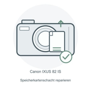 Canon IXUS 82 IS Speicherkartenschacht reparieren – Reparatur-Icon