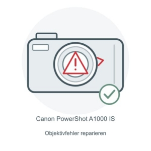 Canon PowerShot A1000 IS Objektivfehler reparieren – Reparatur-Icon