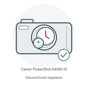 Canon PowerShot A4000 IS Datum-/Uhrzeitpufferung reparieren – Reparatur-Icon