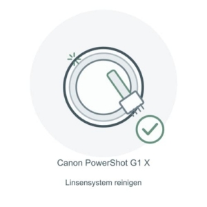 Canon PowerShot G1 X Linseninnenreinigung – Reparatur-Icon