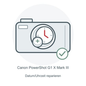 Canon PowerShot G1 X Mark III Datum-/Uhrzeitpufferung reparieren – Reparatur-Icon