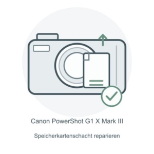 Canon PowerShot G1 X Mark III Speicherkartenschacht reparieren – Reparatur-Icon