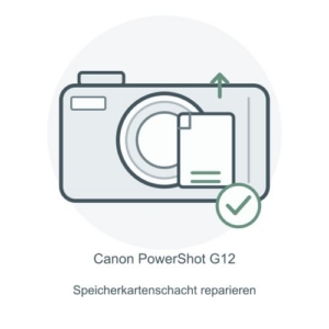 Canon PowerShot G12 Speicherkartenschacht reparieren – Reparatur-Icon