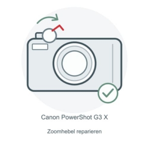Canon PowerShot G3 X Zoomhebel reparieren – Reparatur-Icon