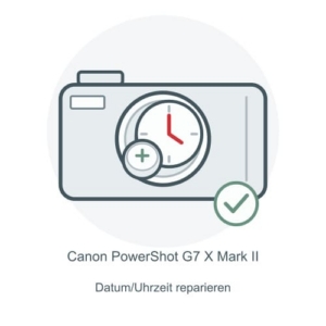 Canon PowerShot G7 X Mark II Datum-/Uhrzeitpufferung reparieren – Reparatur-Icon