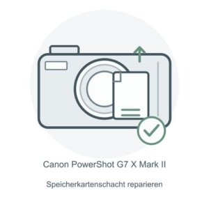 Canon PowerShot G7 X Mark II Speicherkartenschacht reparieren – Reparatur-Icon
