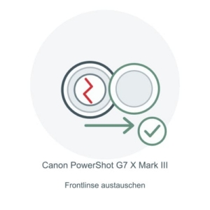 Canon PowerShot G7 X Mark III Frontlinse ersetzen – Reparatur-Icon