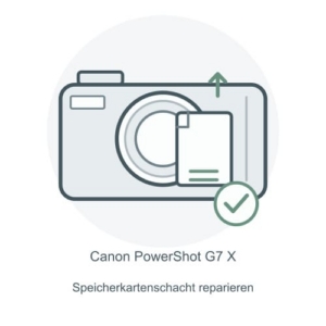 Canon PowerShot G7 X Speicherkartenschacht reparieren – Reparatur-Icon