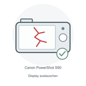 Canon PowerShot S90 Display austauschen – Reparatur-Icon