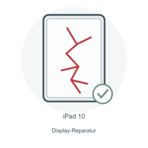Reparaturillustration zur Display-Reparatur am iPad 10