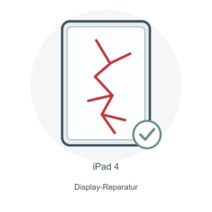Reparaturillustration zur Display-Reparatur am iPad 4