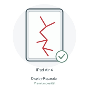 Illustration: iPad Air 4 – Display-Reparatur in Premiumqualität