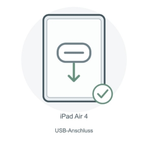 Reparaturillustration zum Tausch der Ladebuchse am iPad Air 4