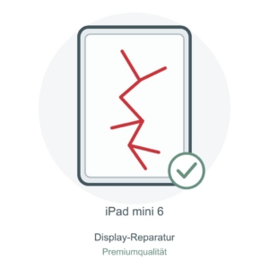 Illustration: iPad mini 6 – Display-Reparatur in Premiumqualität