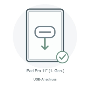 Reparaturillustration zum Tausch der Ladebuchse am iPad Pro 11 2018