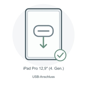 Reparaturillustration zum Tausch der Ladebuchse am iPad Pro 12.9 2020