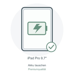 Reparaturillustration zum Akkutausch am iPad Pro 9.7 2016