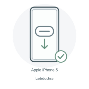 Illustration: iPhone 5 – Ladebuchse reparieren