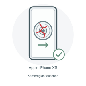 Illustration: iPhone XS – Kameraglas tauschen