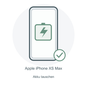 Illustration: iPhone XS Max – Akku tauschen