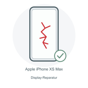 Illustration: iPhone XS Max – Display-Reparatur
