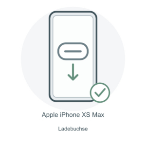 Illustration: iPhone XS Max – Ladebuchse reparieren