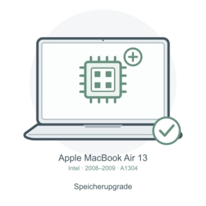 A1304 SSD – Speicherupgrade am MacBook Air 13″