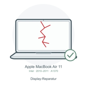 A1370 Display-Reparatur – Reparatursymbol für MacBook Air 11″