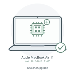 A1465 SSD – Speicherupgrade am MacBook Air 11″