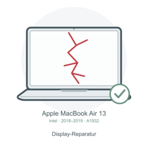 A1932 Display-Reparatur – Reparatursymbol für MacBook Air 13″