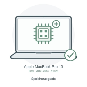 A1425 SSD – Speicherupgrade am MacBook Pro 13″