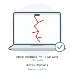 A3186 Display-Reparatur in Premiumqualität – Reparatursymbol für MacBook Pro 16″ M4 Max